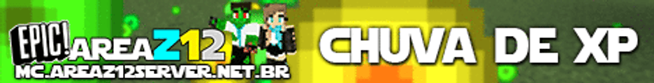 Banner do servidor Minecraft Area Z12 Brasil