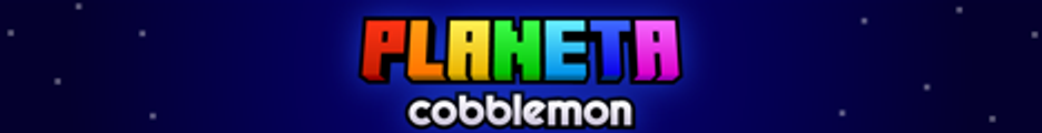 Banner do servidor Minecraft Planeta Cobblemon