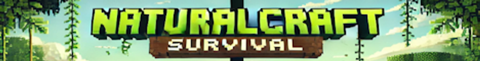 Banner do servidor Minecraft NaturalCraft