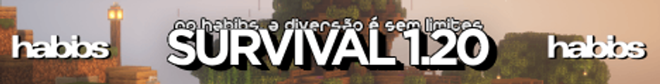 Banner do servidor Minecraft habibs