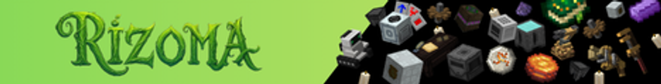 Banner do servidor Minecraft The Modded Rizoma MC