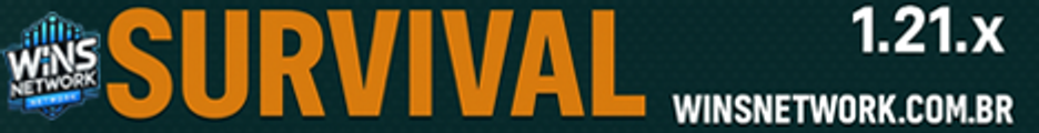 Banner do servidor Minecraft Wins Network