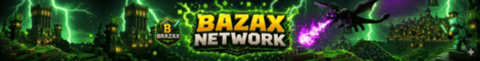 Banner do servidor Minecraft BRAZAX NETWORK