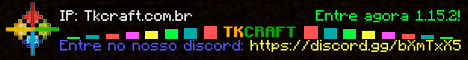 Servidor de Minecraft Tkcraft - tkcraft.com.br