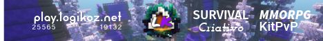 Servidor de Minecraft Logikoz Network v0.1-alpha - play.logikoz.net:25565