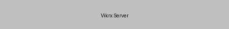 Servidor de Minecraft Vikrx Server - minecraft.vikrx.com.br