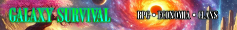 Servidor de Minecraft Galaxy Survival - galaxysurvival.com.br:25565