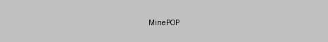 Servidor de Minecraft MinePOP - minepop.com.br:25542