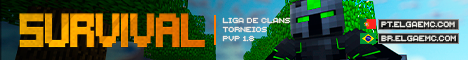 Servidor de Minecraft ELGAE MC - jogar.elgaemc.com