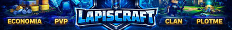 Servidor de Minecraft LapisCraft - play.lapiscraft.shop:25565